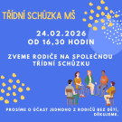 Třídní schůzka v MŠ