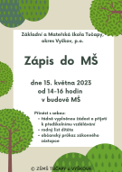 ZÁPIS MŠ